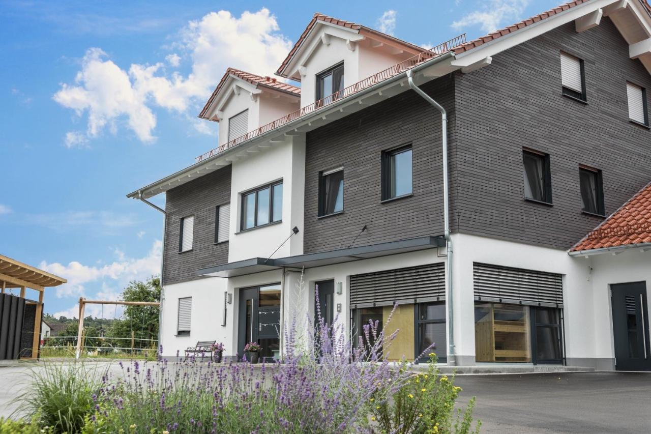 Ferienwohnung 1 am Biohof Eriskirch Exterior foto