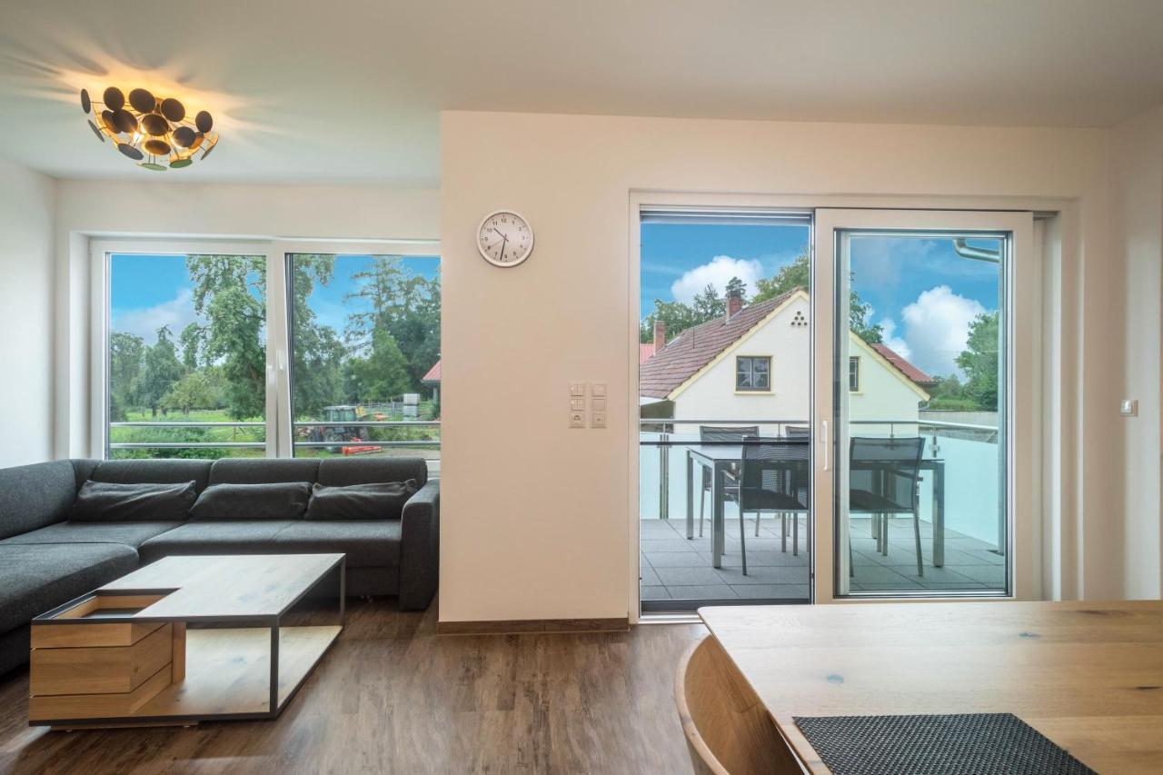 Ferienwohnung 1 am Biohof Eriskirch Exterior foto